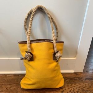 Michael Kors Yellow Rope Tote